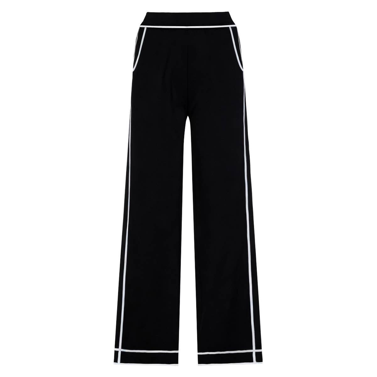 Productseeker – wholesale Top & pants set (NOT Loungewear) – Women's – SET276Y Striped Knit Cardigan Jacket and Casual Pants Set5