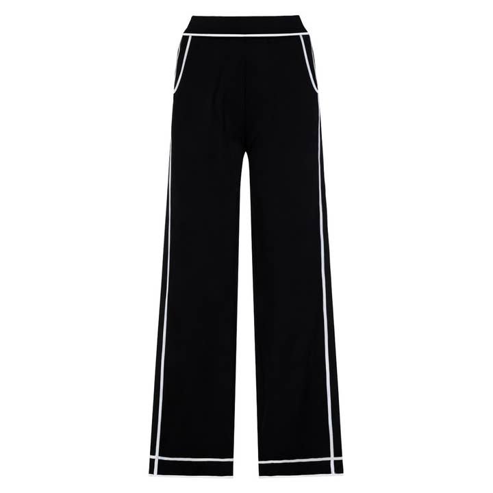 Productseeker – wholesale Top & pants set (NOT Loungewear) – Women's – SET276Y Striped Knit Cardigan Jacket and Casual Pants Set5