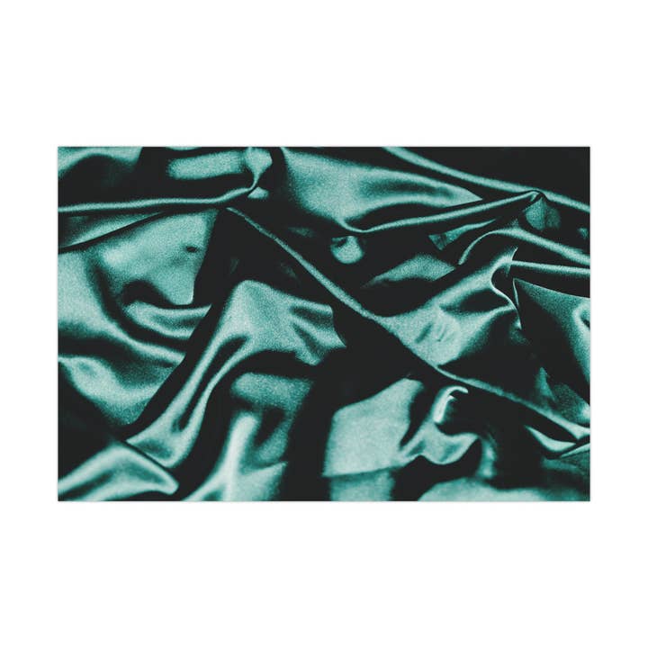 Emerald Satin Print Gift Wrapping Paper for wholesale by kierst