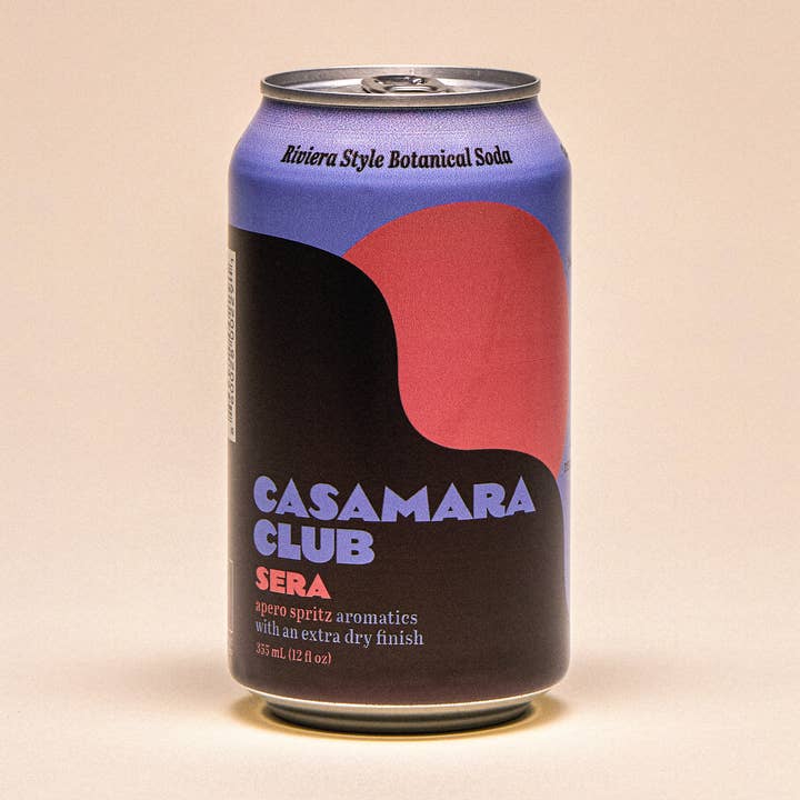 Casamara Club - Wholesale Soda/Carbonated Drink - Sera cans, apero spritz — Riviera style botanical soda