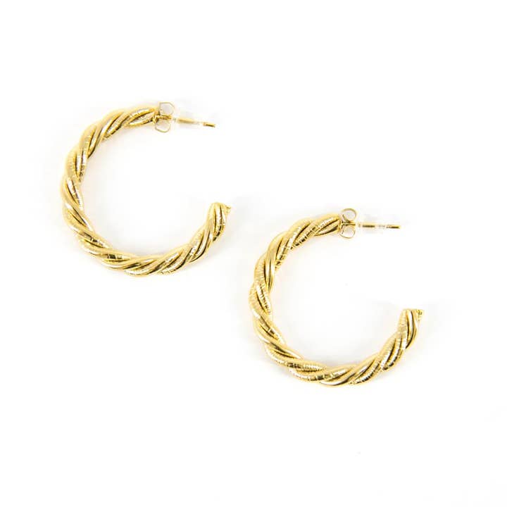 Tilley & Grace - Wholesale Hoop Earrings - Hallie Earring1