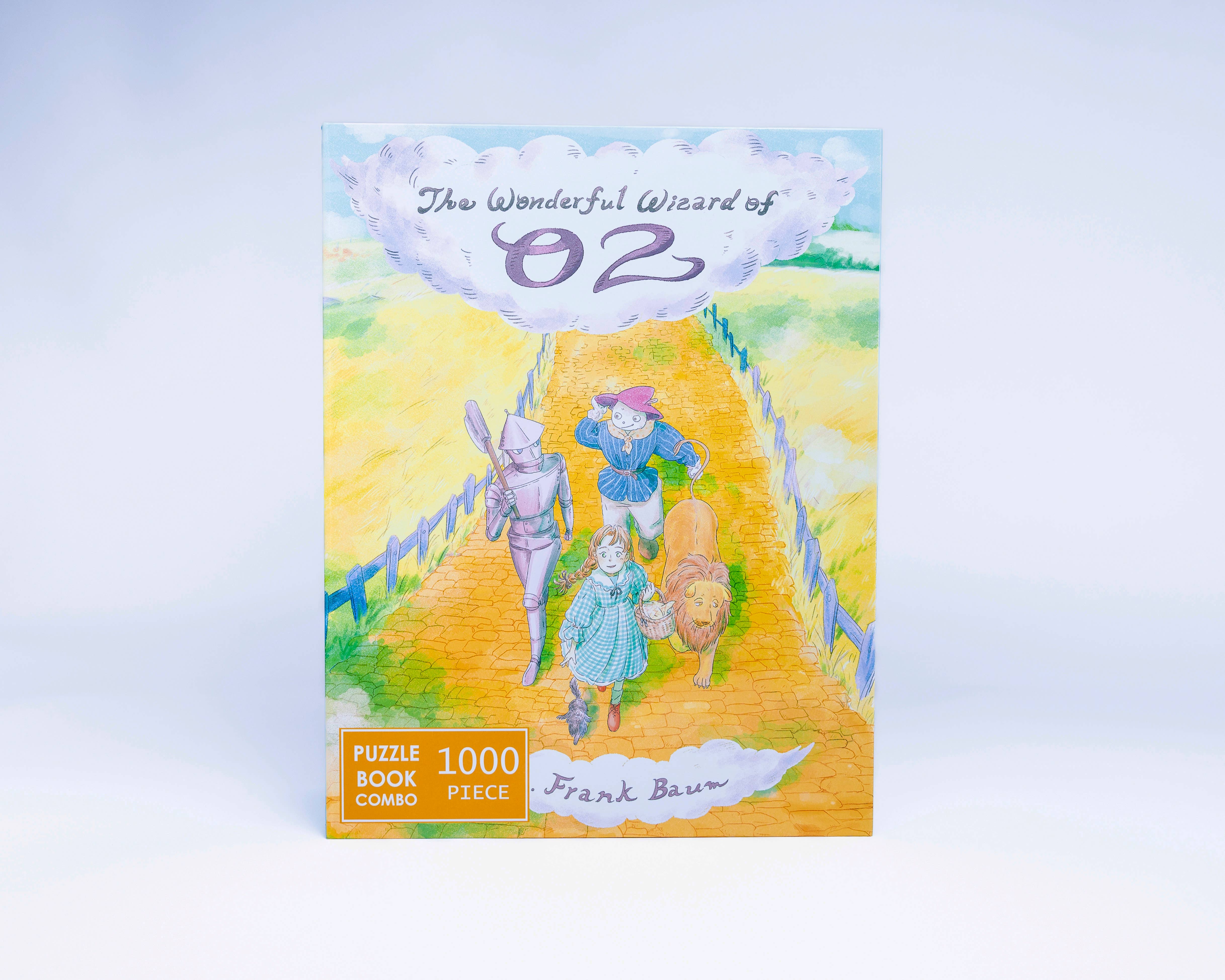 Bookworm Puzzle - Wholesale Puzzle - Adult - The Wonderful Wizard of Oz 1000 Piece Puzzle Book Set Gift1