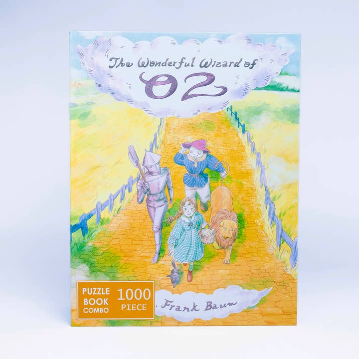 Bookworm Puzzle - Wholesale Puzzle - Adult - The Wonderful Wizard of Oz 1000 Piece Puzzle Gift