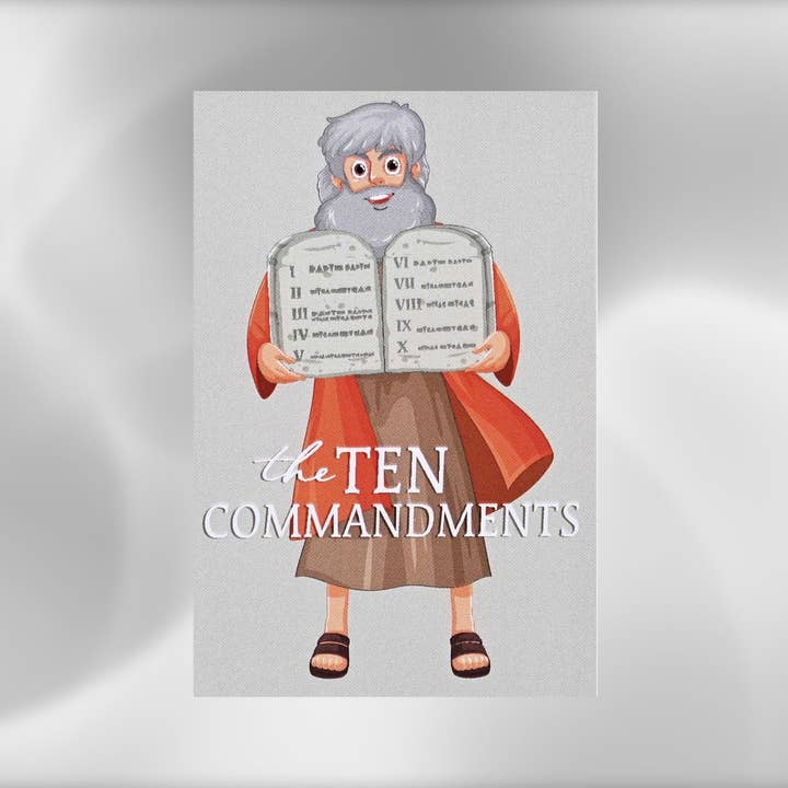 Magnolia - Wholesale Bookmark - Itty Bitty Card Ten Commandments2