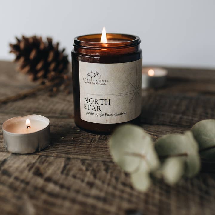 Embers & Roots - Wholesale Jar/Filled Candle - North Star Soy Candle