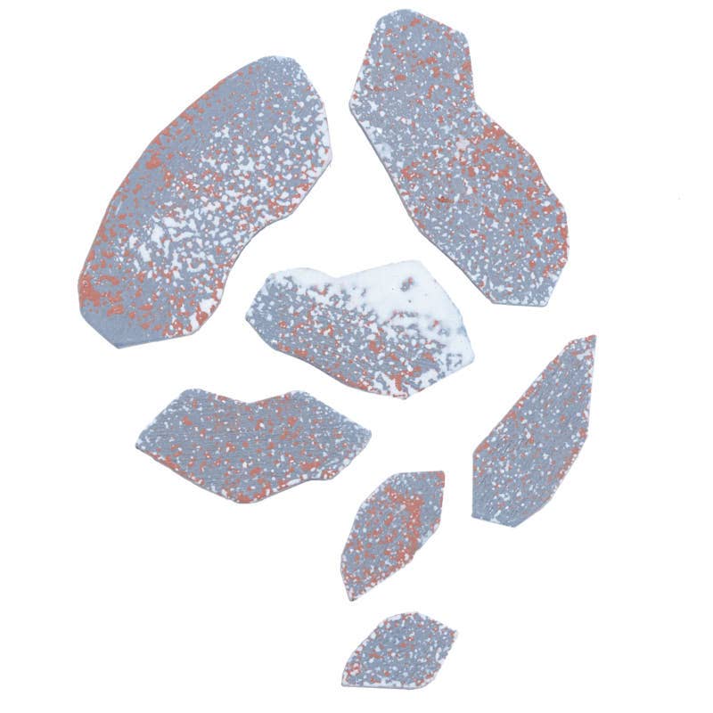 Factory Direct Craft - Wholesale Decorative Tabletop Object - Mini Hand-Carved Rustic Wood Steppingstones2