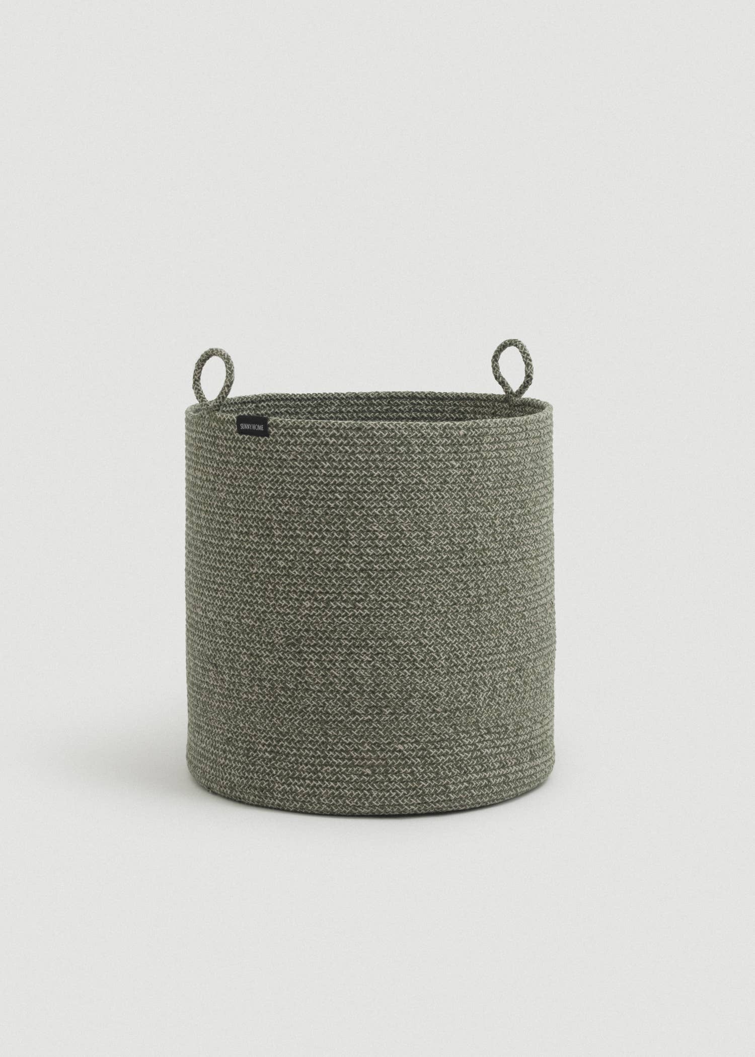 SUNNY HOME - Vente Paniers - Panier en corde de coton avec poignées – Loops S