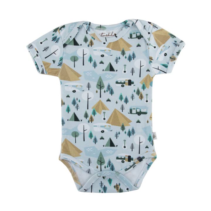 Bodysuit Retro Camping por atacado de Emotion & Kids