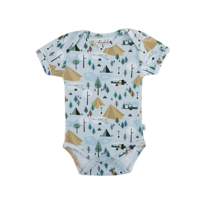 Retro Camping Bodysuit for wholesale by Emotion & Kids