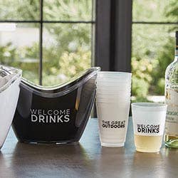 Santa Barbara Design Studio by Creative Brands - Wholesale Ice Bucket - Acrylic Champagne Bucket - Welcome Drinks1