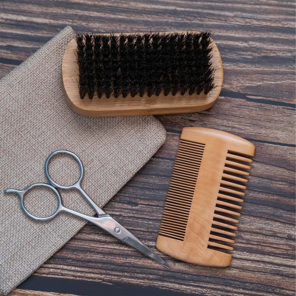 Jungle Culture - Wholesale Beard Brush/Comb - Beard Comb | Wooden Beard Grooming Comb For Men (COMB ONLY)3