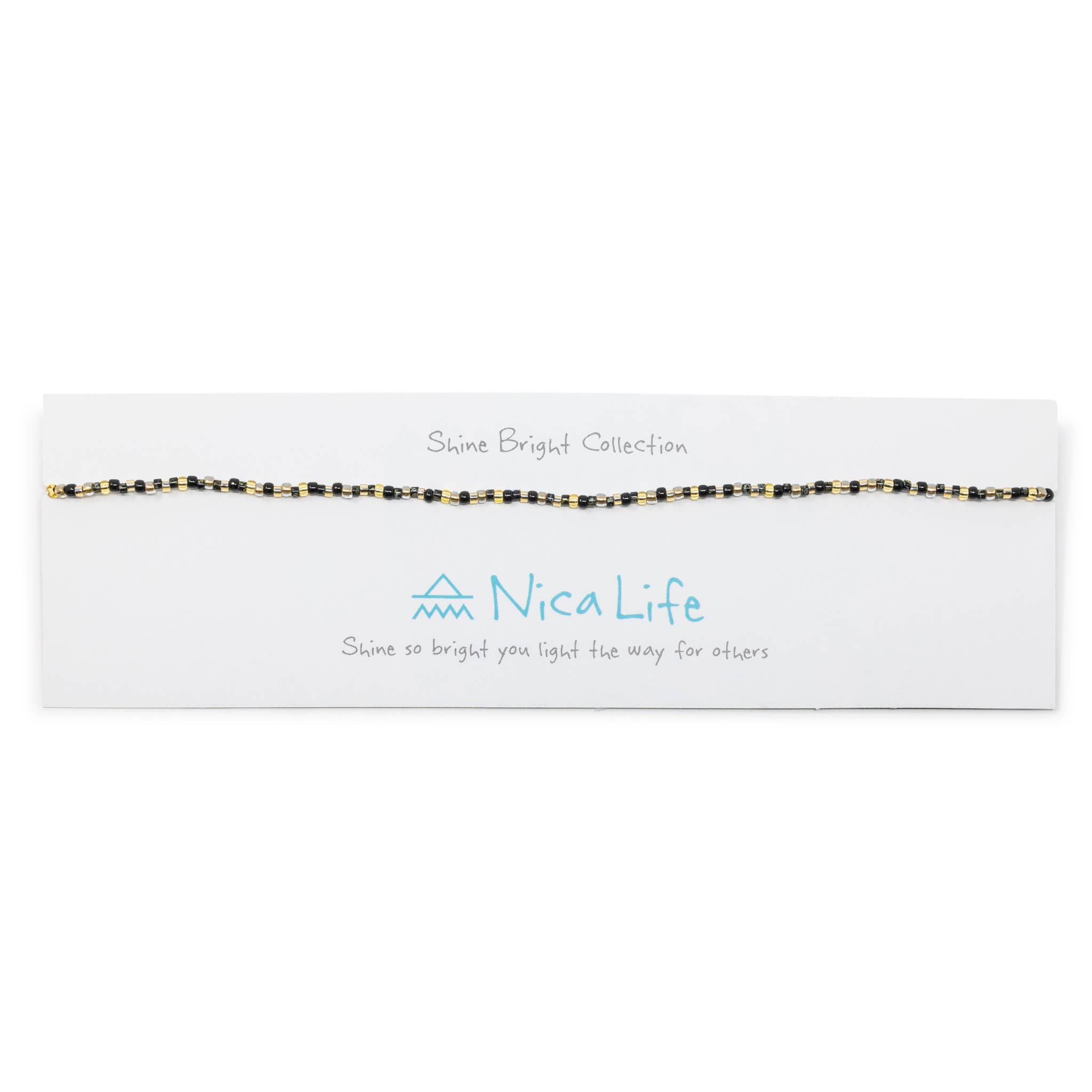 Nica Life - Wholesale Choker/Collar - Seed Bead Chokers- Holiday Sparkle Colors1