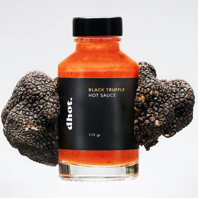 dhot. - Wholesale Hot Sauce - Black Truffle Hot Sauce0