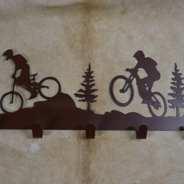 Bike Wall Hooks Robe Backpack Hooks Bicycle theme for wholesale by Arellano Studios