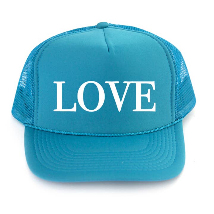 LOVE Chapeau Trucker pour la vente par Mothersun and the Captain