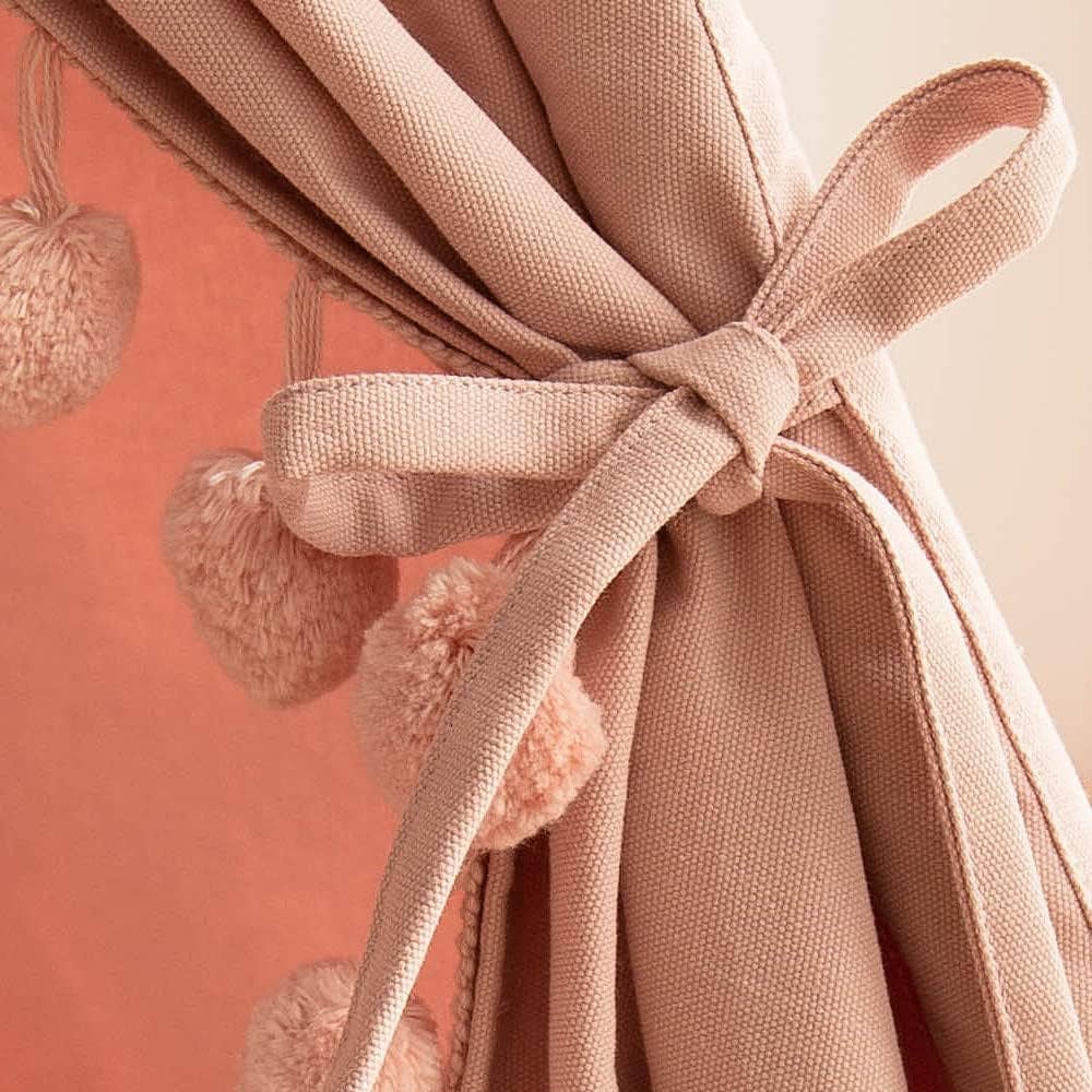 Pink A Kids Teepee Tent With Foldable Mat For Indoor Outdoor Play for wholesale on Faire6