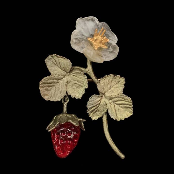 Michael Michaud - Wholesale Brooch - Strawberry Brooch0