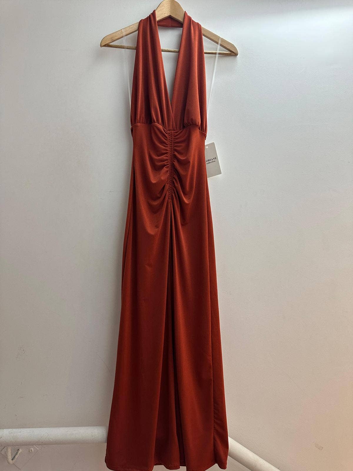 LORIANE – wholesale Dress – Women's – 6194 - Sleeveless long dress with bare shoulders5