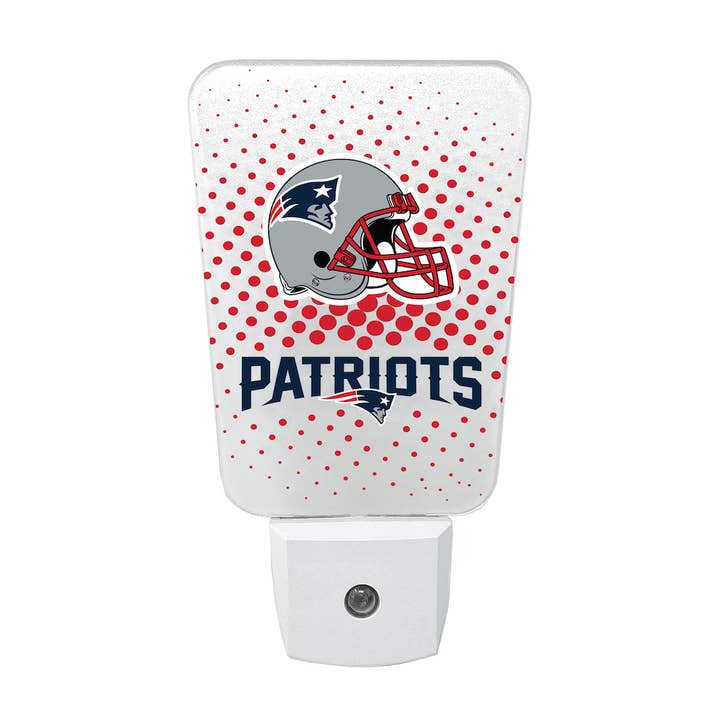 Party Animal, Inc. - Wholesale Night Light - New England Patriots Team Frosted Night Light