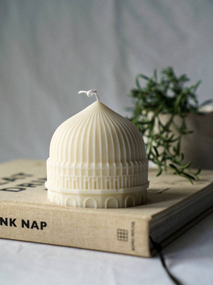 Ramadan Large Scented Candle | Handmade DomeSoy Wax Candle for wholesale by Gokican