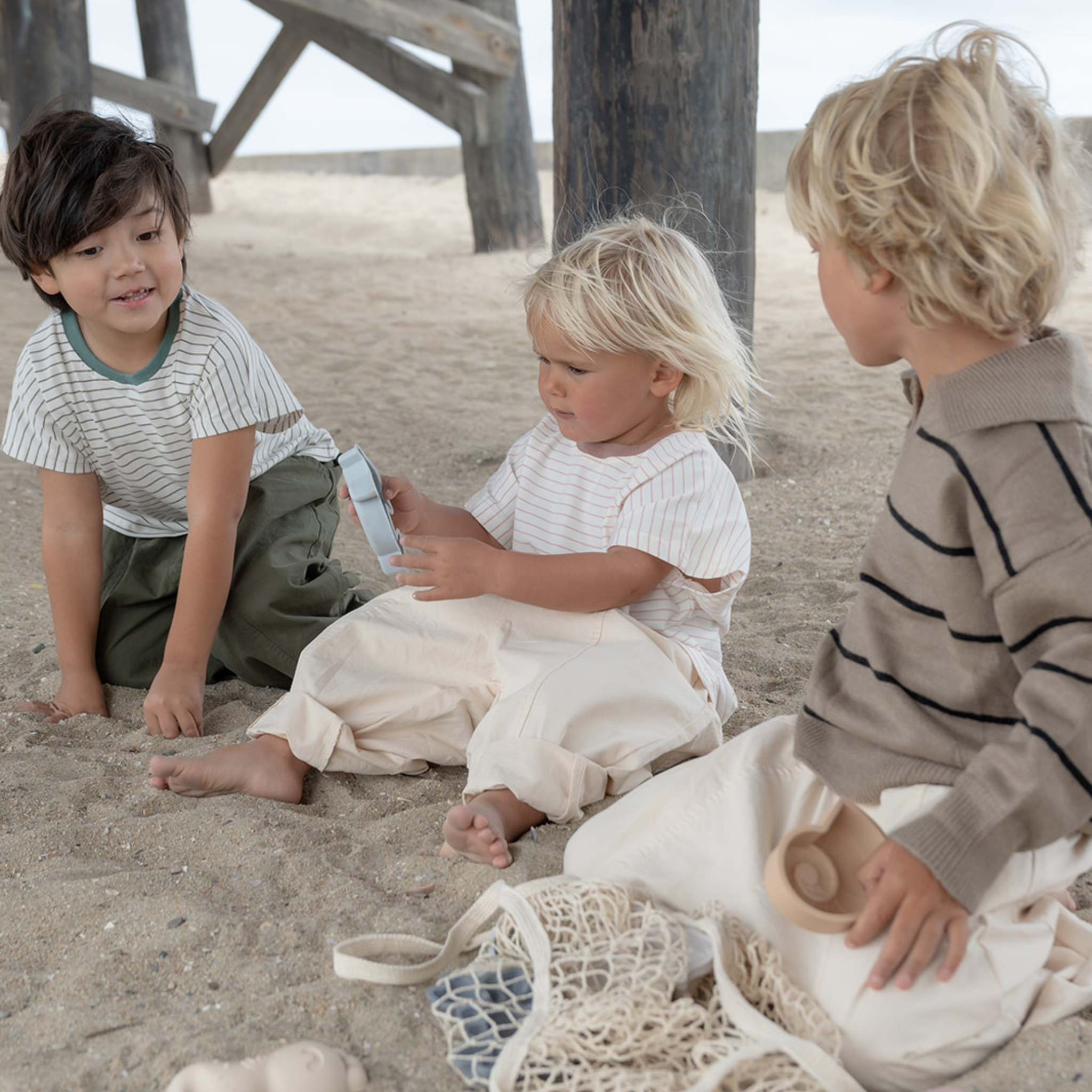 Rivi & Kin - Wholesale Pants - Kids - Barrel Trousers - Coastal Khaki2