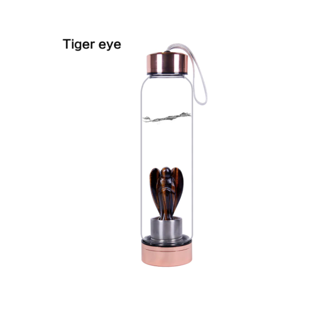Crystolver (We Cover All Import Fees) – wholesale Water bottle – Angel Crystal Glass Water Bottle5