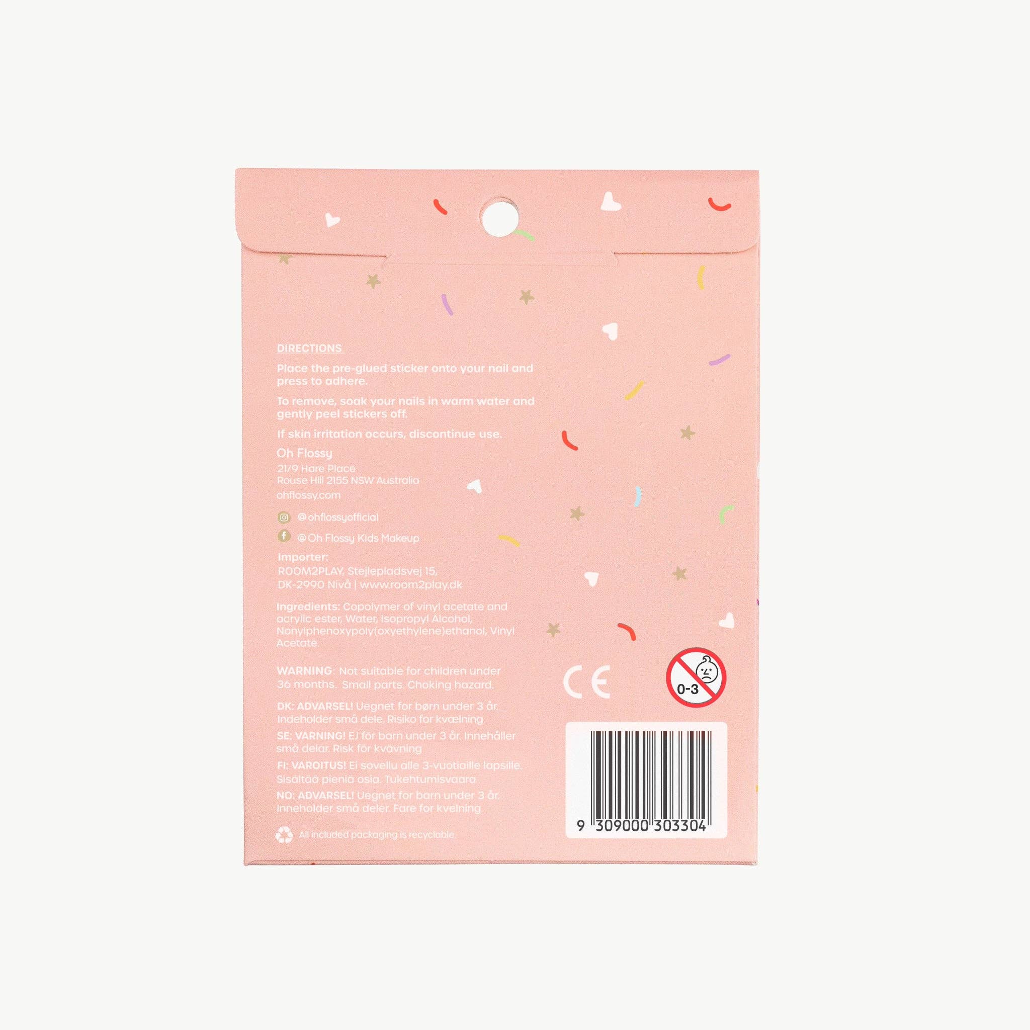 Oh Flossy - Wholesale Nail art/sticker - Oh Flossy nagelstickers1