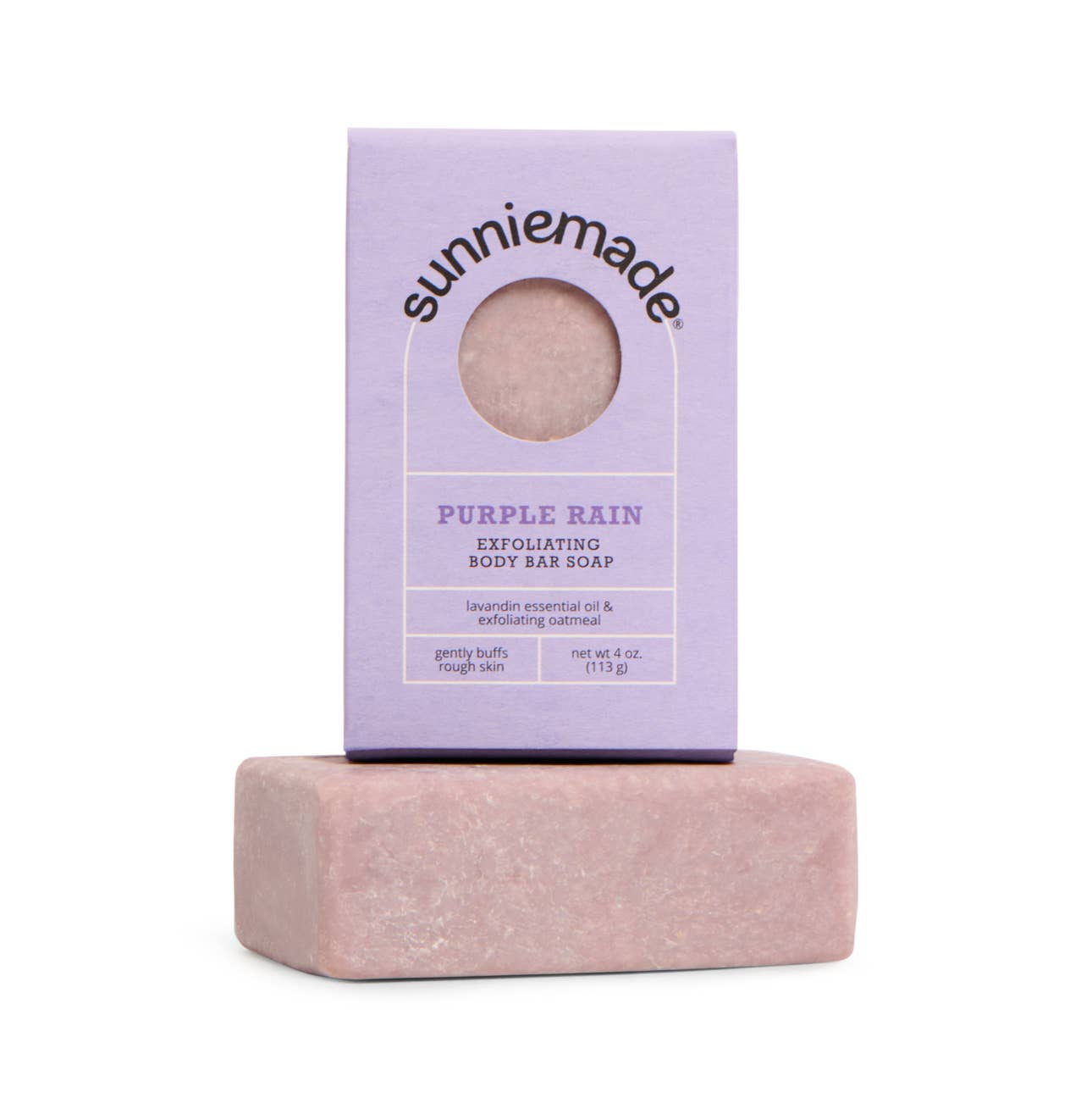 Sunniemade - Wholesale Bar Soap - Purple Rain Exfoliating Body Bar Soap4