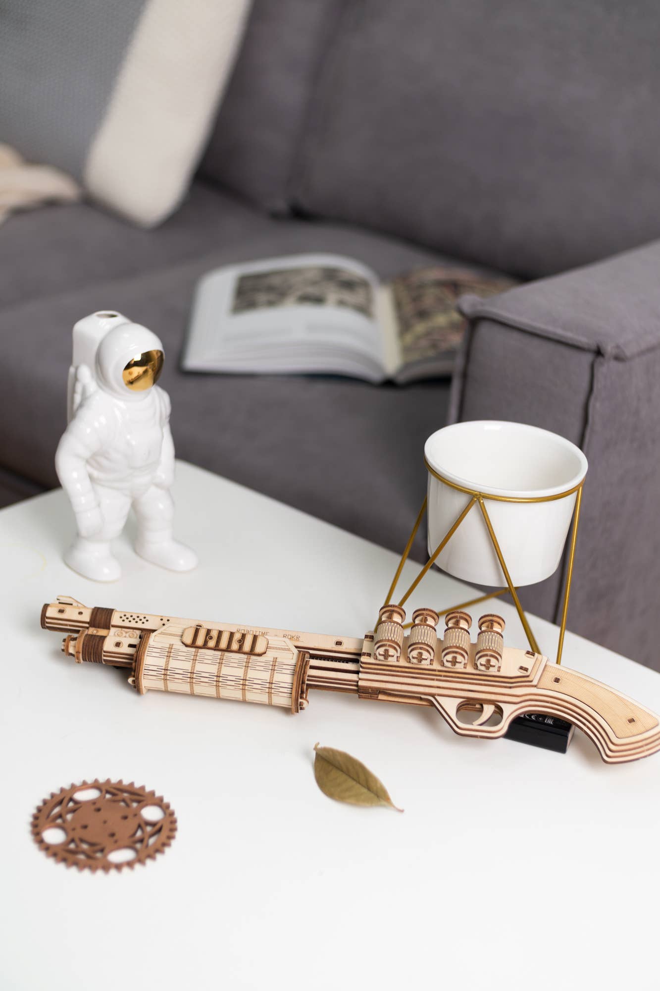 Hands Craft - Wholesale Puzzle - Kids - DIY 3D Puzzle Terminator M870 Rubber Band Gun13