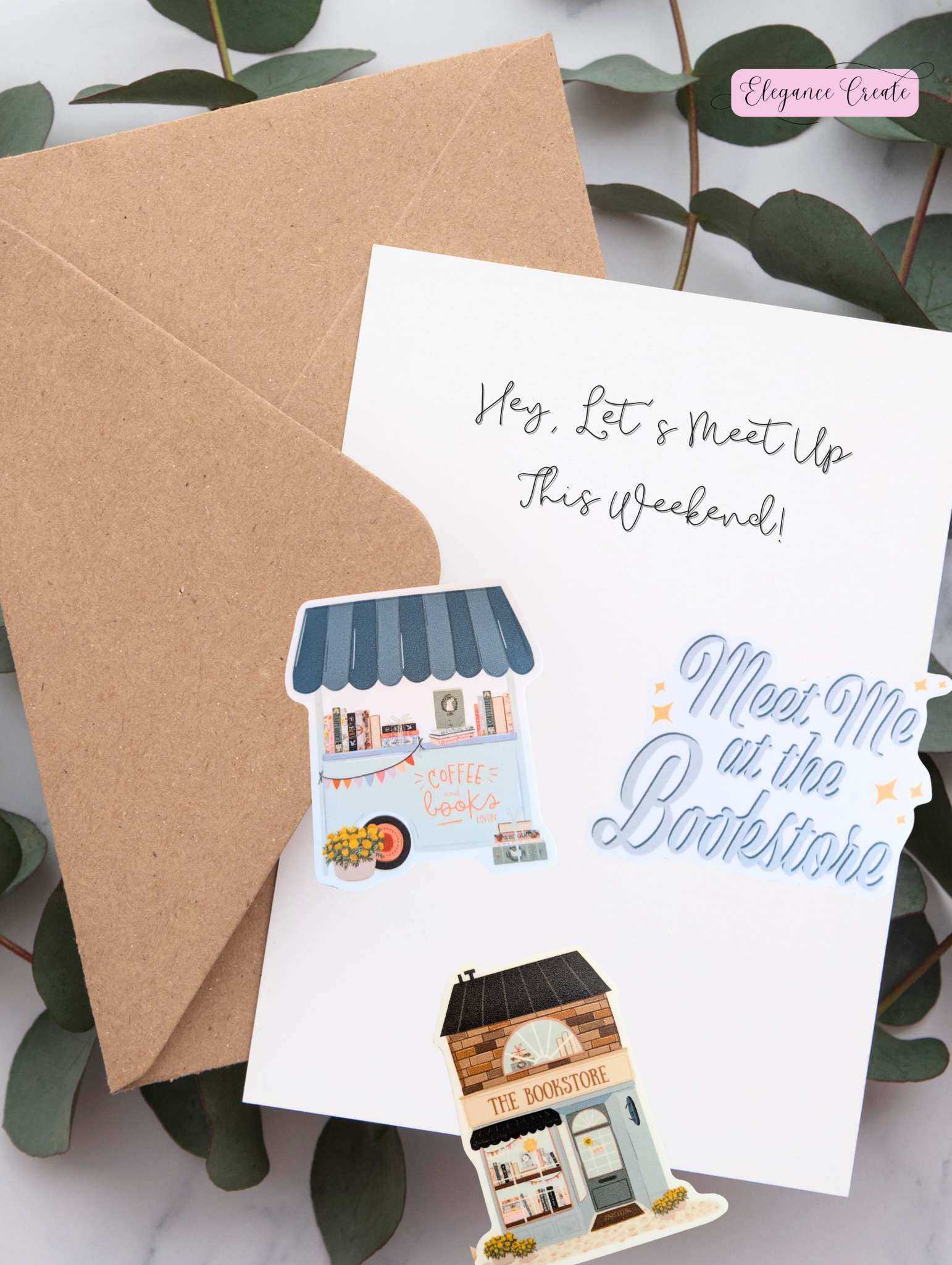 Elegance Create - Wholesale Sticker - The Bookstore Sticker6