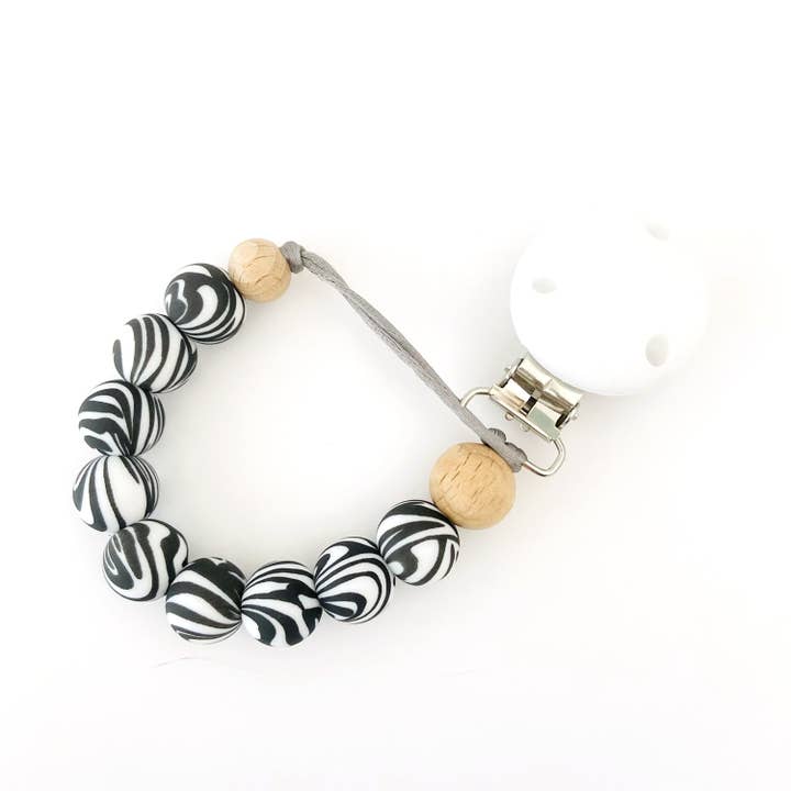 Dummy Clip - Zebra for wholesale by Mama Knows