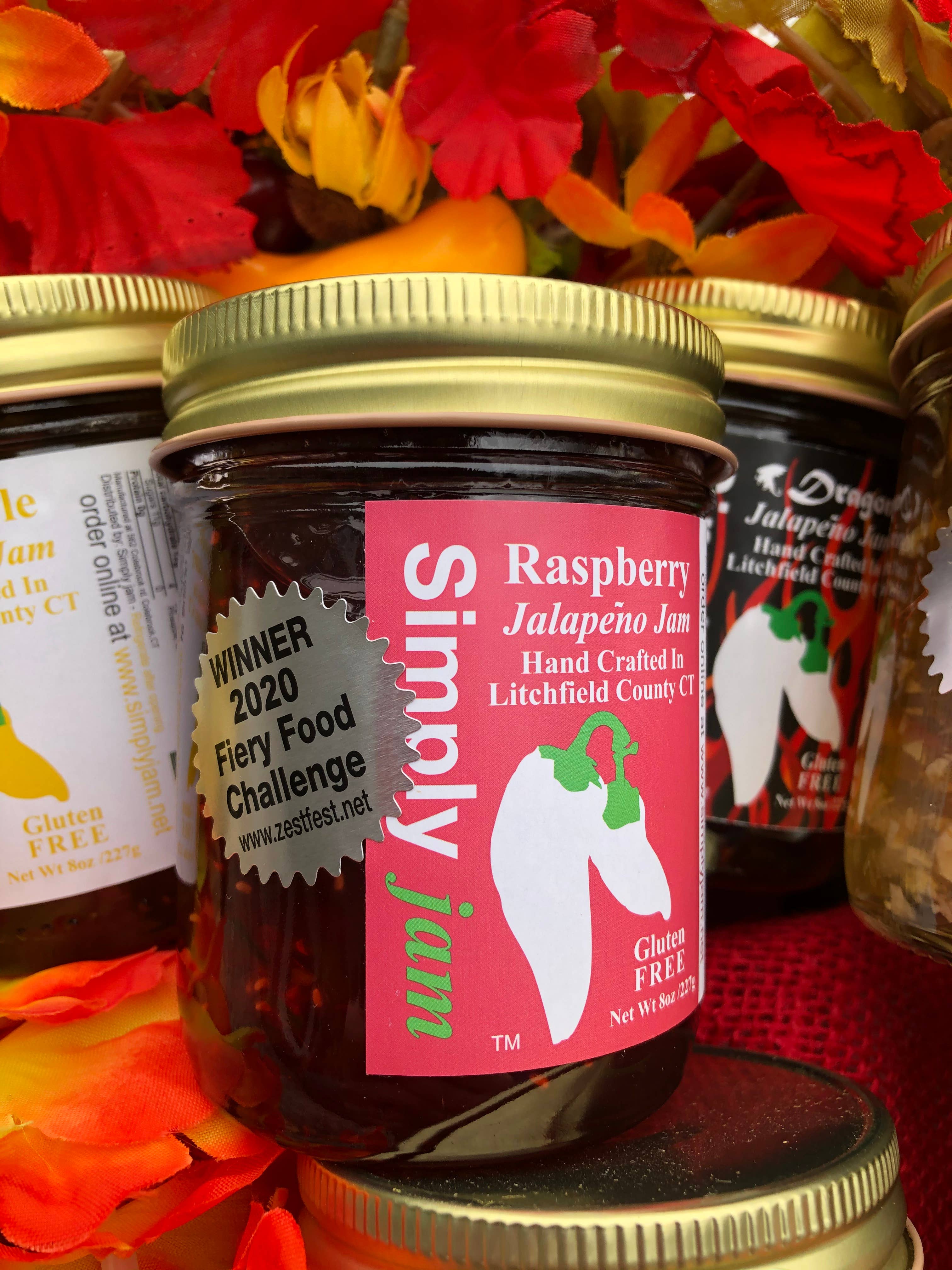 Simply jam LLC - Wholesale Jam/Jelly - Raspberry jalapeno jam1