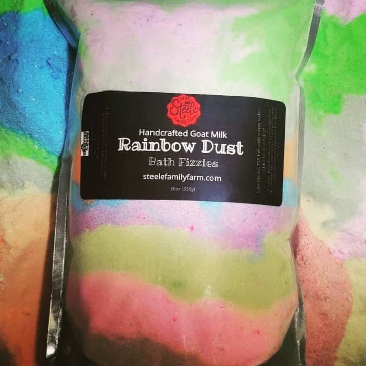 Steele Family Farm - Wholesale Bath bomb/fizz - Rainbow Dust1