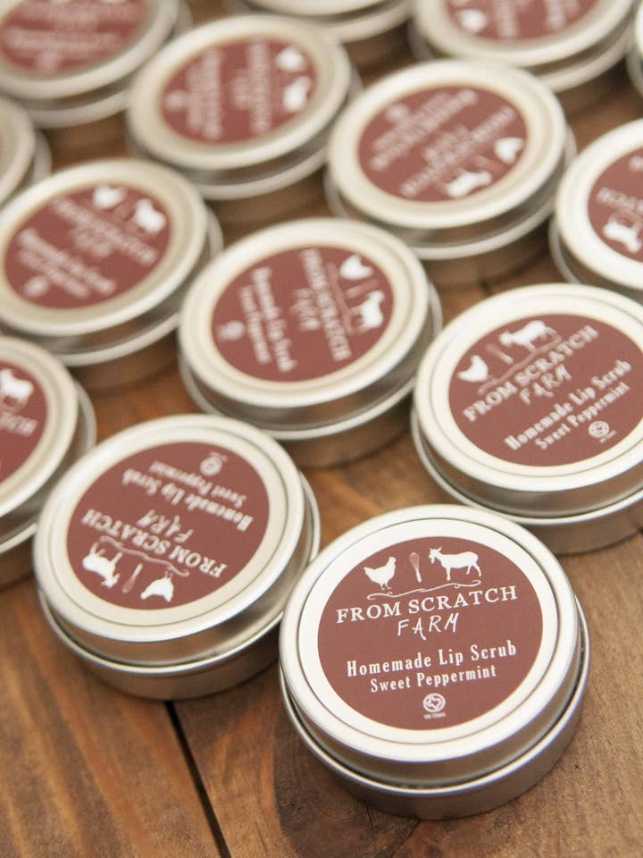 Lip Scrubs for wholesale by From Scratch Farm