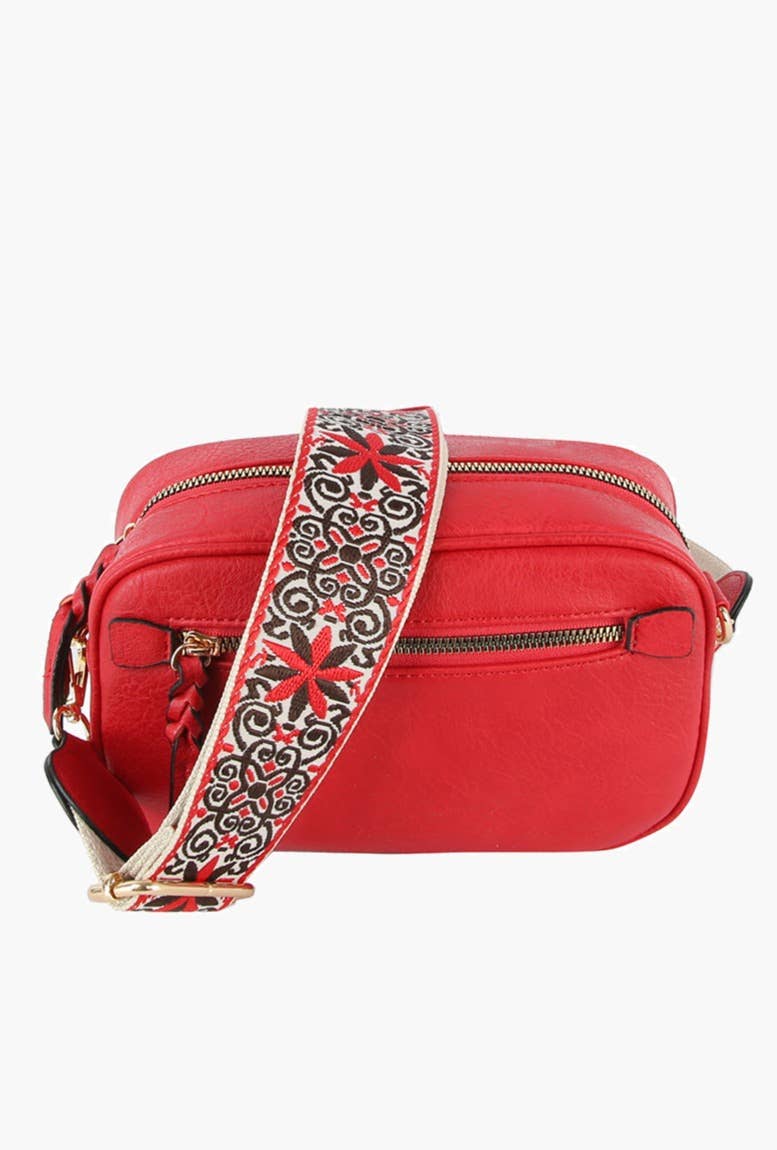MiMi Wholesale - Wholesale Crossbody Bag - Women's - Boho Guitar Strap Women's Crossbody Bag4
