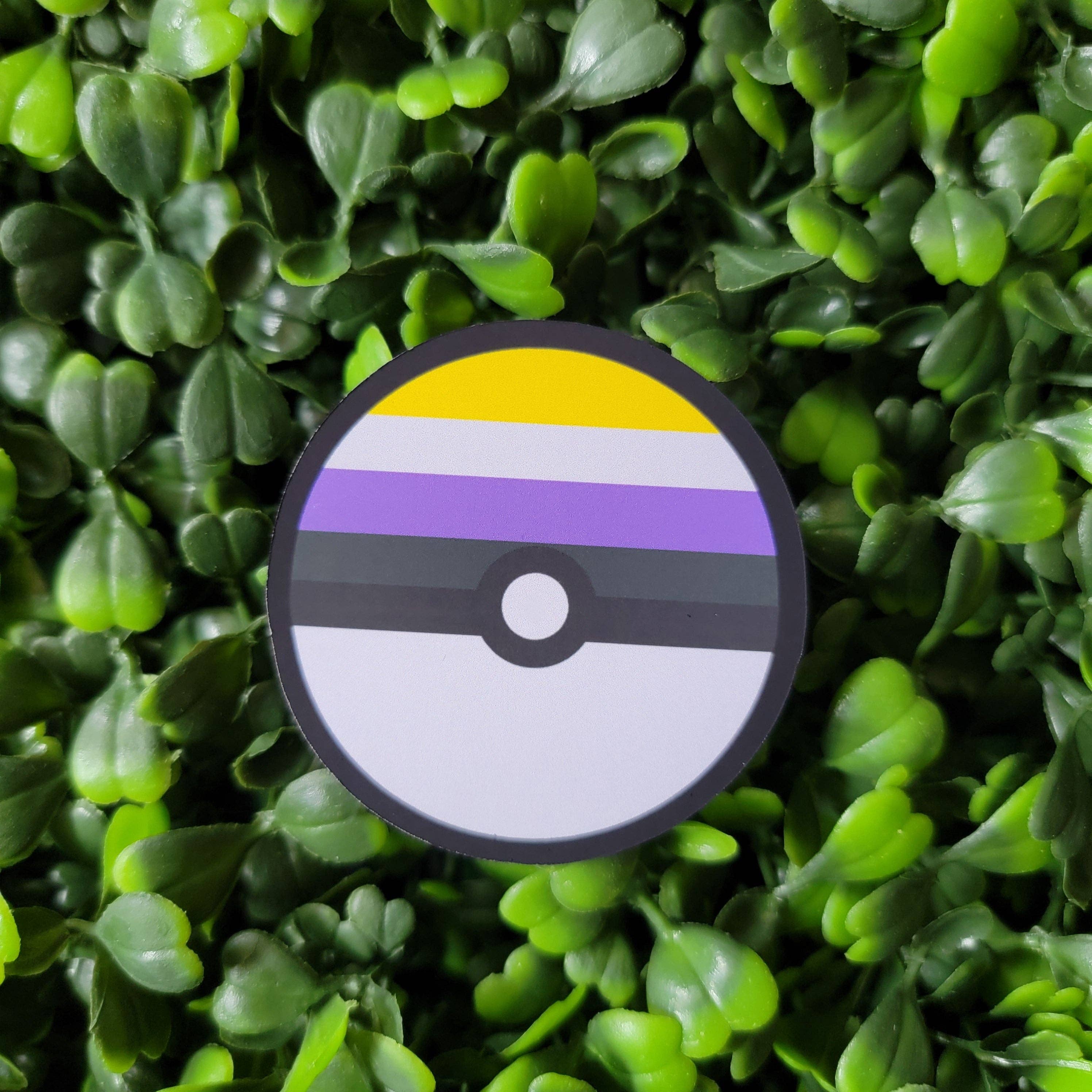 Mizorey Ren - Wholesale Sticker - Pride Pokeball Sticker6