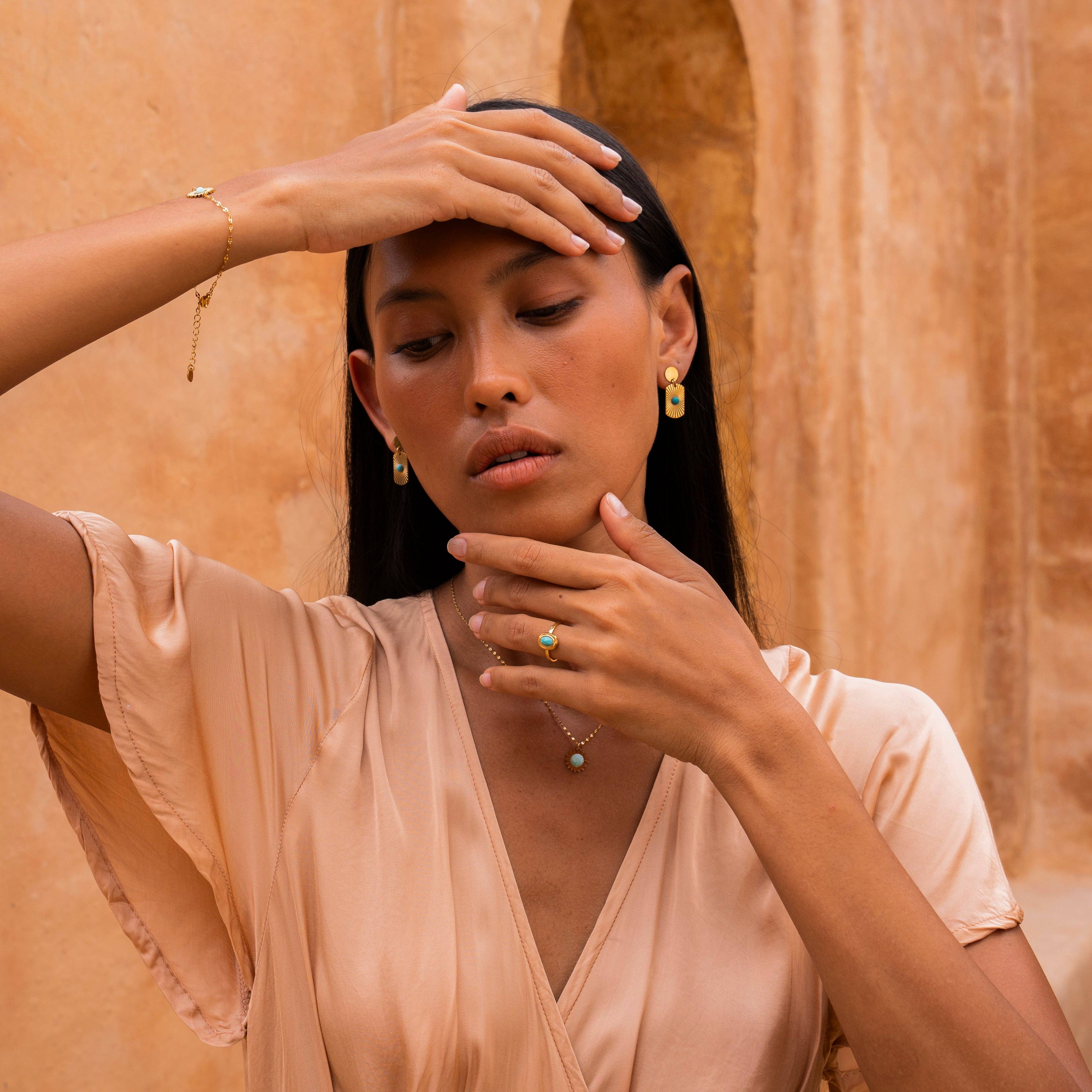 Made By Nami - Wholesale Charm/Dangle Bracelet - Bracelet Sun | Gold5