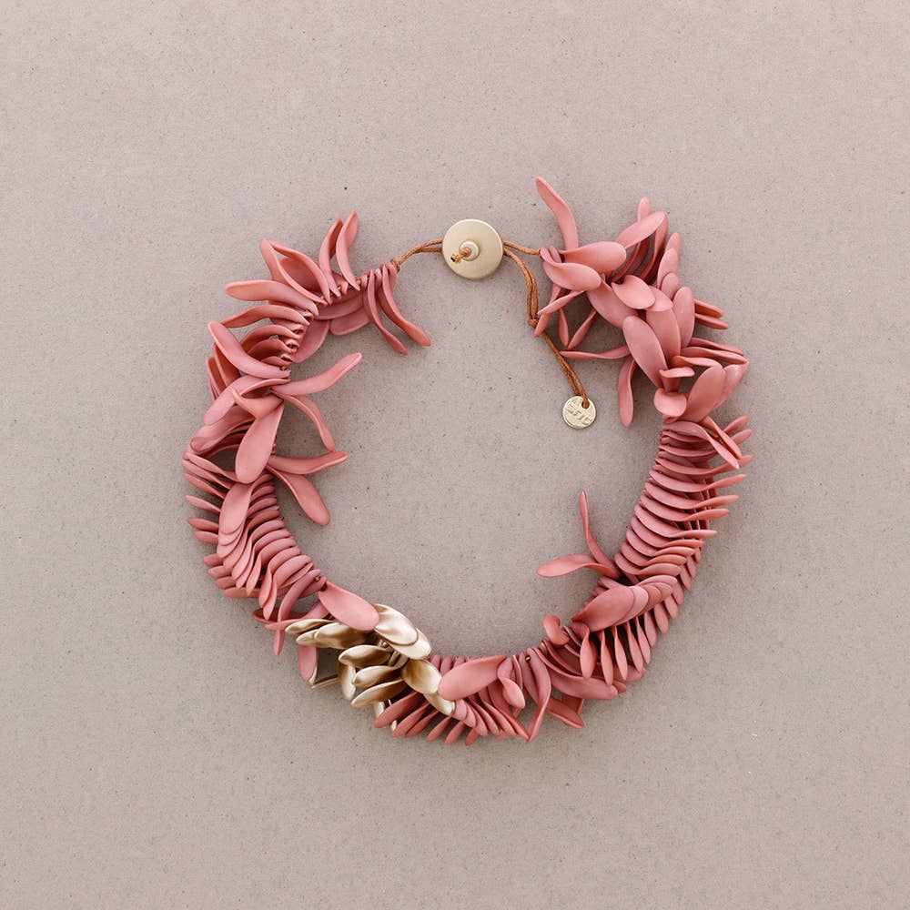 Sonata - Wholesale Choker/Collar - Petalos Resin Necklace1