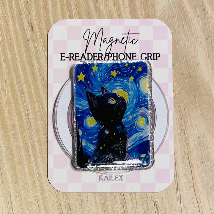 Chat Étoilé Lecteur Électronique, Poignée de Téléphone pour tous les Appareils - Magnétique pour la vente par Kailex Boutique Wholesale