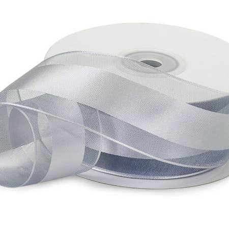 Nashville Wraps - Wholesale Ribbon - Gift Wrapping - Wired Satin Stripe Sheer Ribbon7