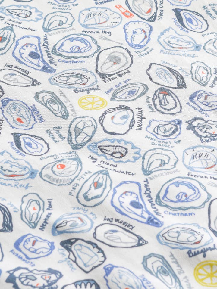 Oysters Women’s Button Front Short Pajama Set for wholesale on Faire8