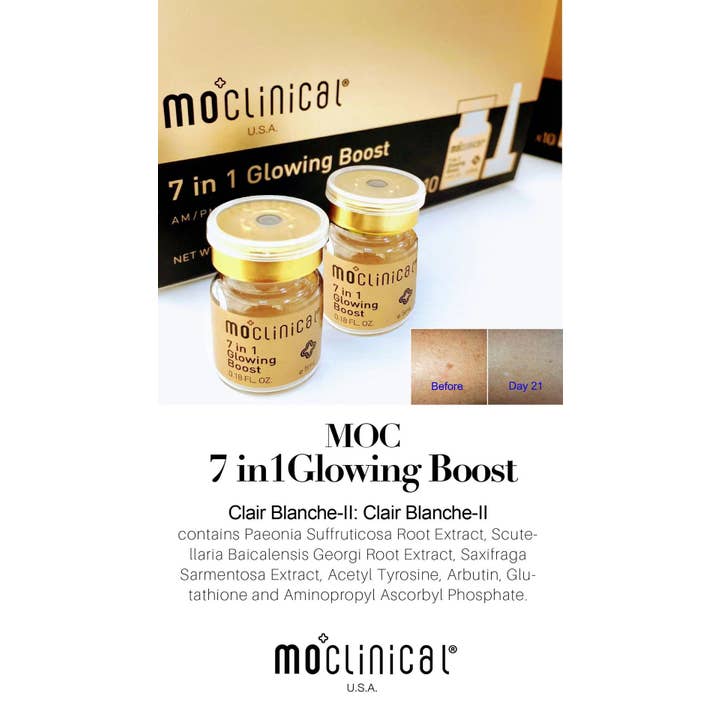 eGlobal Beaute - Wholesale Facial Serum/Concentrate - MO Clinical 7 in 1 Glowing Boost