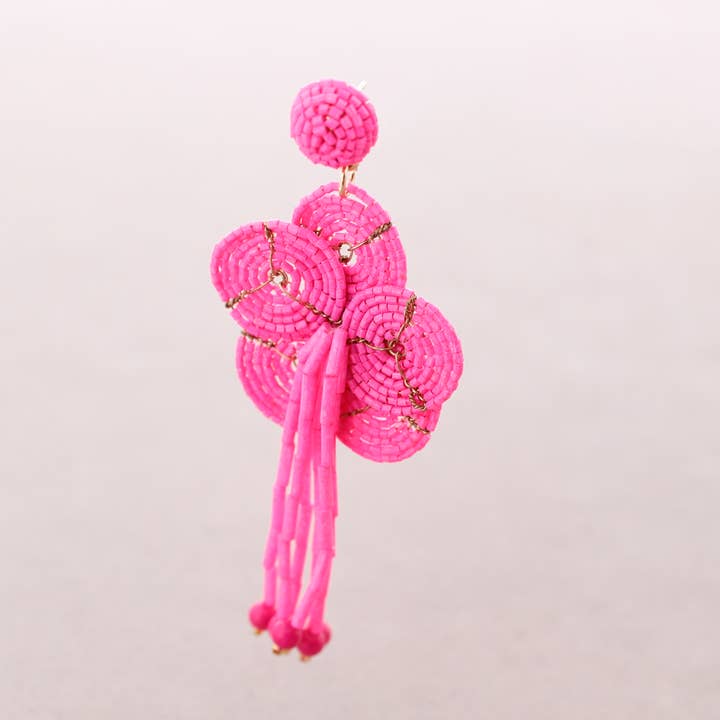 Floral Beaded Earrings for wholesale by Sonata