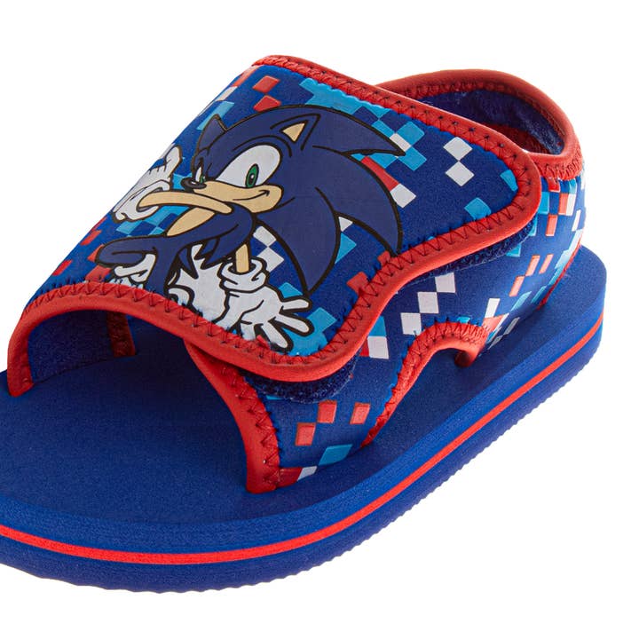Sonic the Hedgehog blaue Sandalen (Kleinkind / Großkind) für den Großhandel von Josmo Shoes Inc