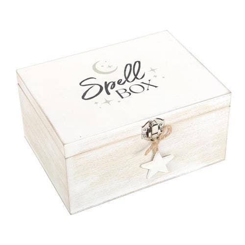 Eastern Trading - Wholesale Decorative Box - White Witch Spell Box0