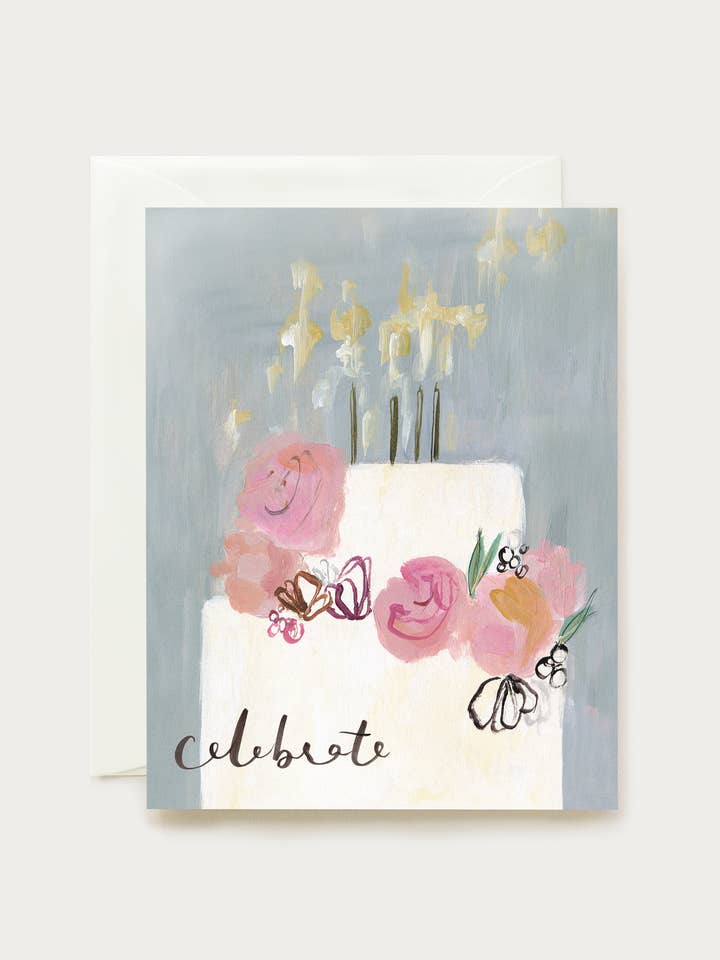 Celebrate Cake Card for wholesale by Our Heiday