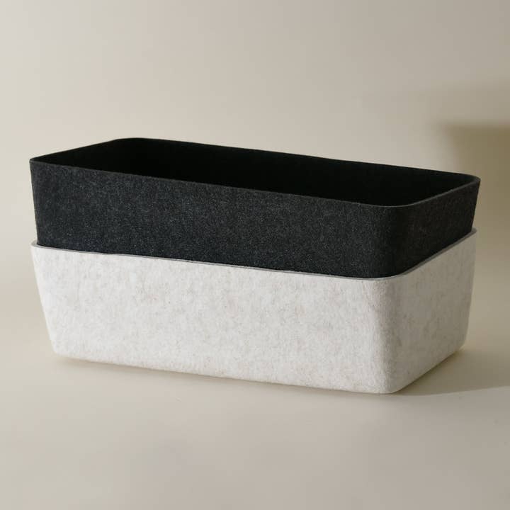 SortJoy - Venta al por mayor Cesta/caja de almacenamiento - La papelera esculpida, larga4