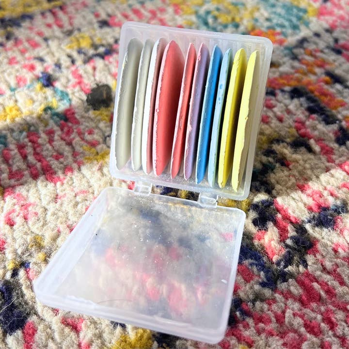 Socorro Society - Wholesale Chalk - Fabric Marking Chalk with Storage Box (10Pcs)