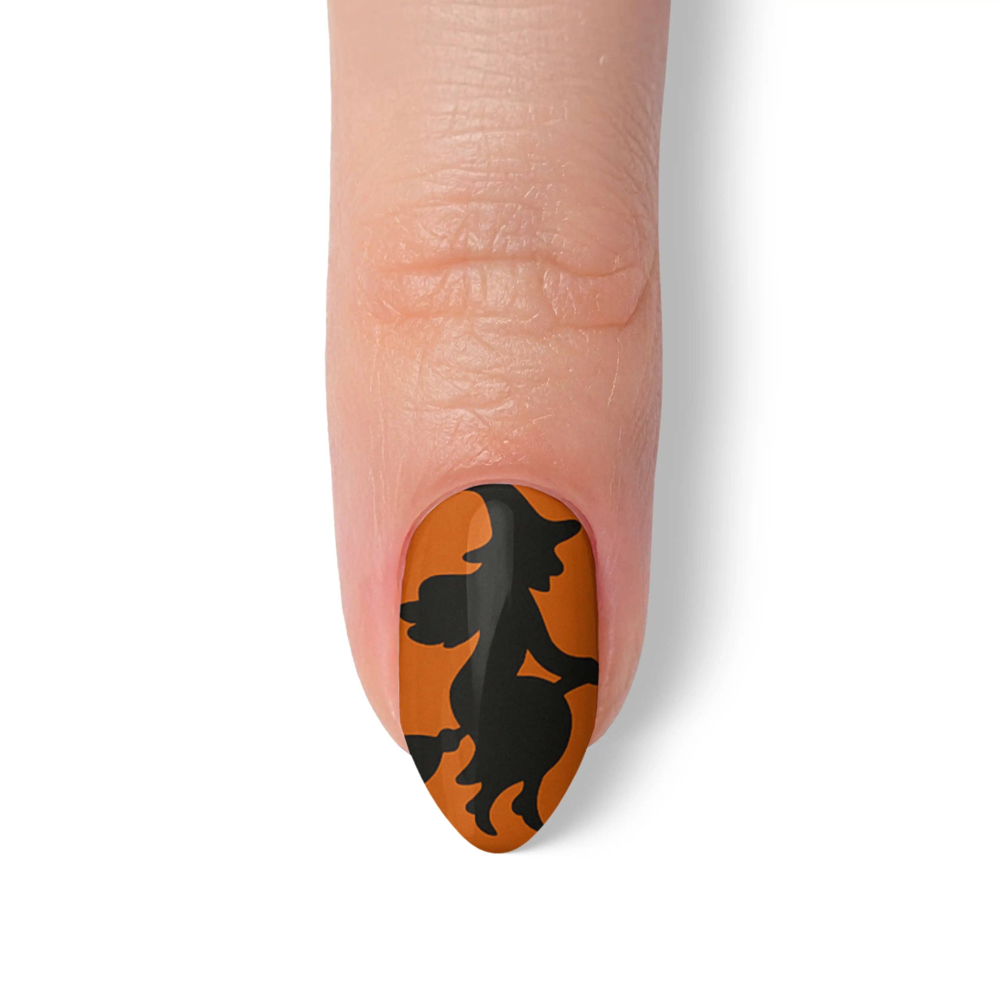 FYNE BODY - Wholesale Press-on/fake nails - Ghoul's Gold Glamour Halloween Press-On Nails91