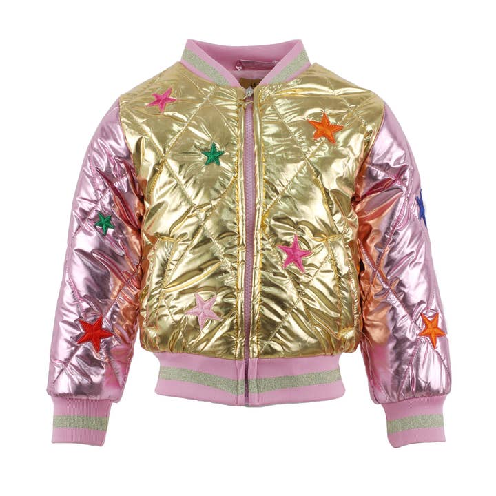 Dora Jacket - Gold for wholesale by LE BIG